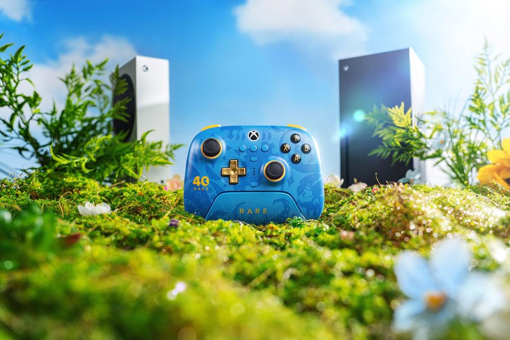 With Hall Effect joysticks, 2 pro back paddle buttons, and a golden Metal Tactile D-pad, celebrate Rare's 40th anniversary with this limited edition 8BitDo Ultimate Controller.