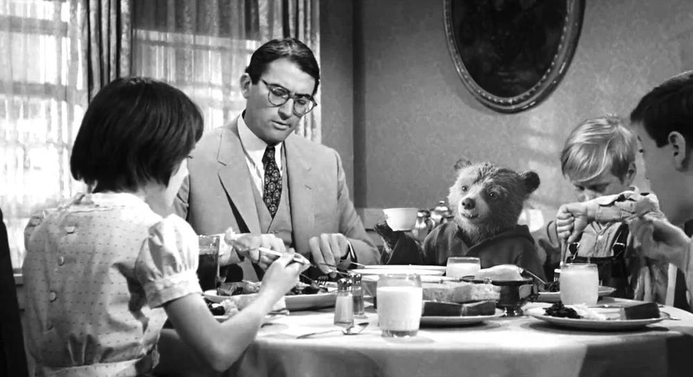 Paddington in To Kill a Mockingbird (1962)