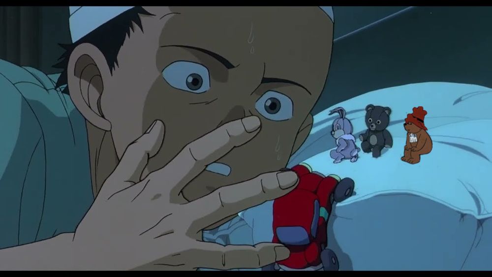 Paddington in AKIRA (1988)