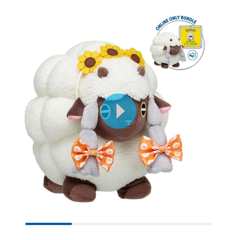 Wooloo build a bear
