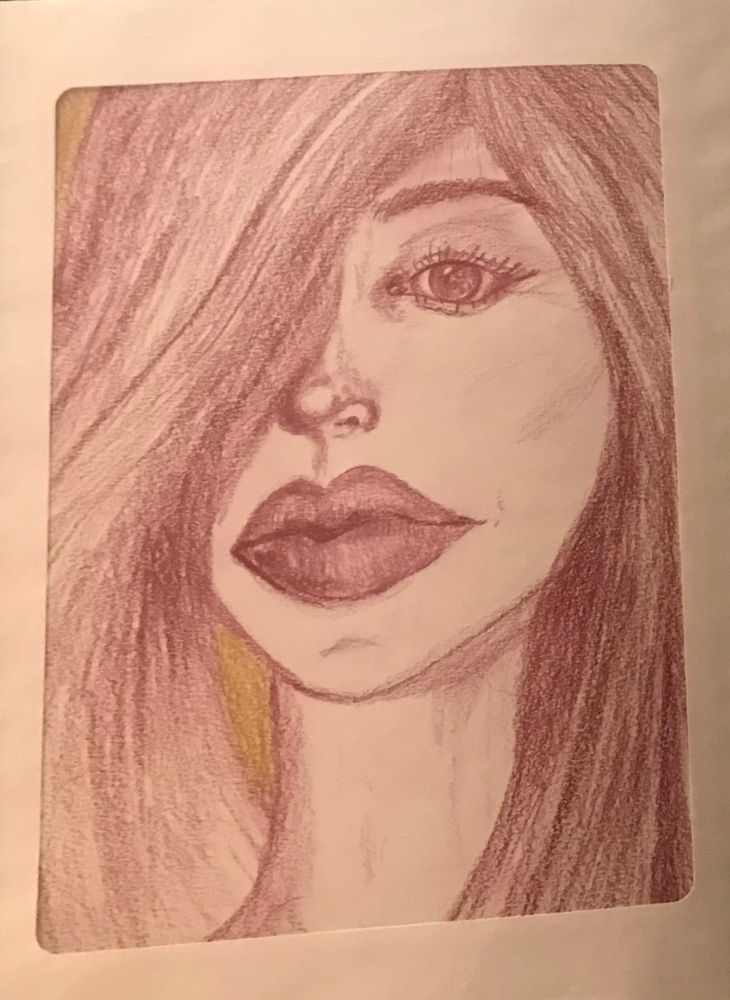 Colored pencil artwork by Colette Carr.