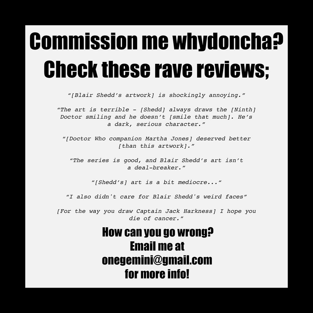 Actual reviews of my work.