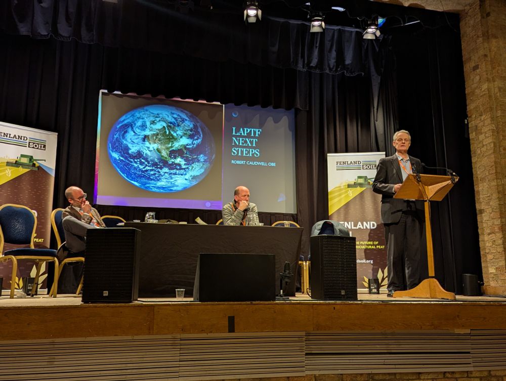 Robert Caudwell, Chair of ADA and chair of the Lowland Agricultural Peat Task Force talking about the next steps for multifunctional water storage