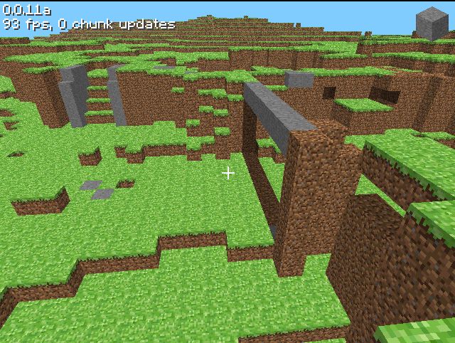 Minecraft terrain