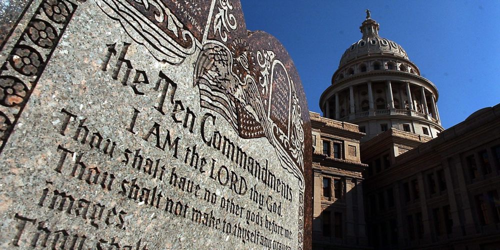 GOP wants Ten Commandments in classrooms. It's had little impact at Texas Capitol | Grumet