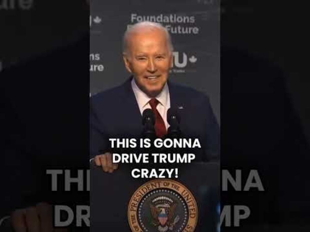 Biden MOCKS Trump in front of union workers, Crowd Roars with Laughter