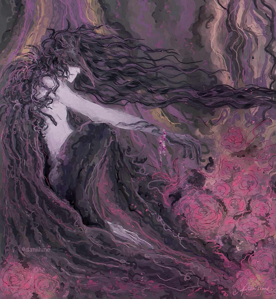 A raven creature.