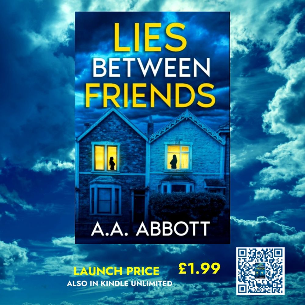 Image of cover of LIES BETWEEN FRIENDS plus deatils of launch price £1.99