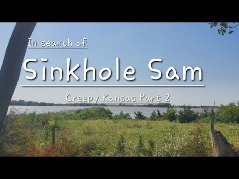 In Search of Sinkhole Sam at Inman Lake, KS - Creepy Kansas Road Trip Part 2