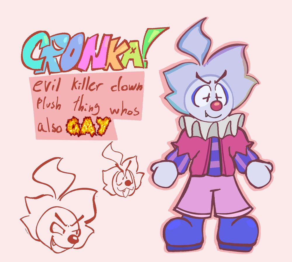 alt. pupils 
(clown , clownoc)
