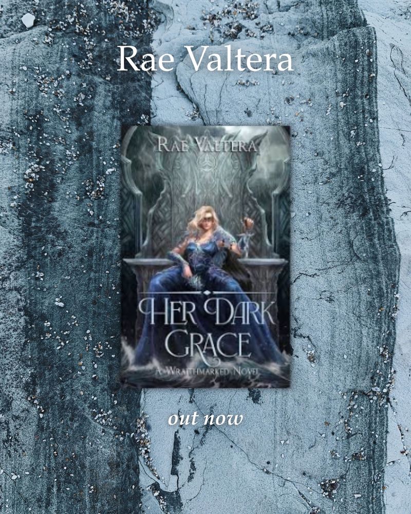 Raw Valtera’s book Her Dark Grace, out now