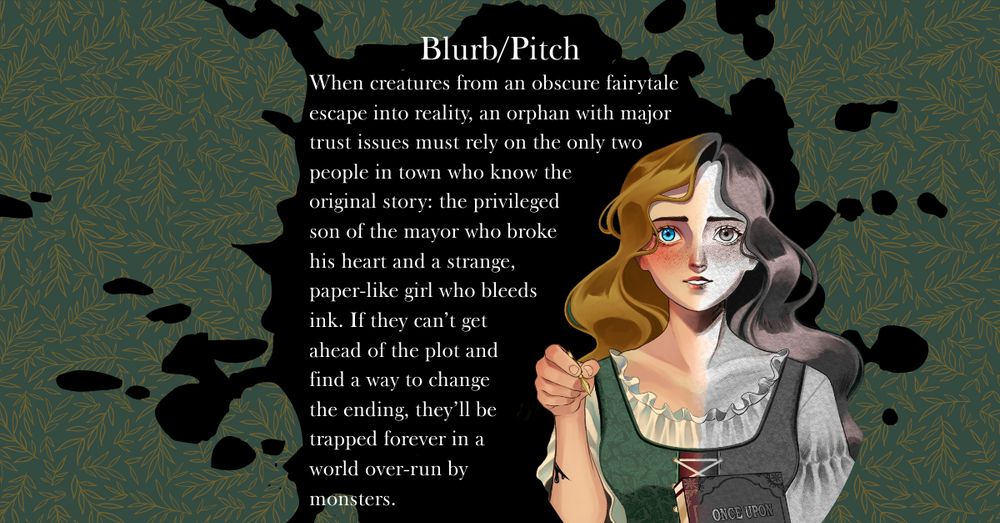 The Blurb/Pitch for Blood Like Ink