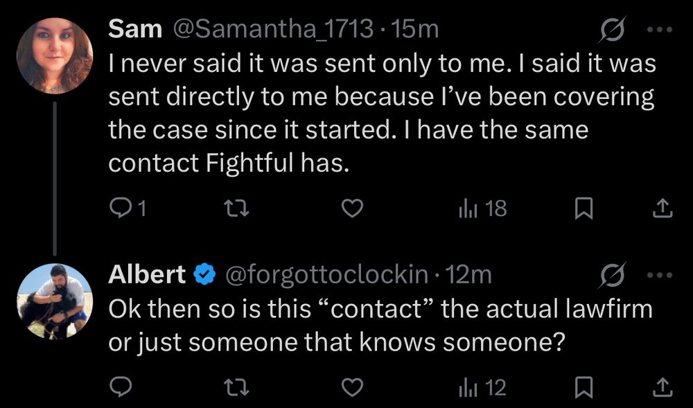 A screenshot with the second part of the conversation where I explain to him that he is wrong. And he questioned me yet again.