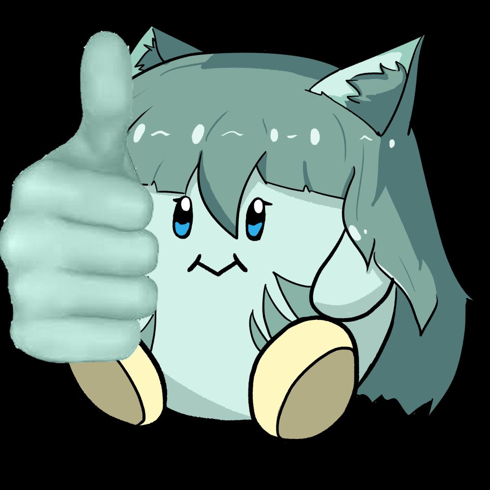 Flirbo gives a thumbs up!