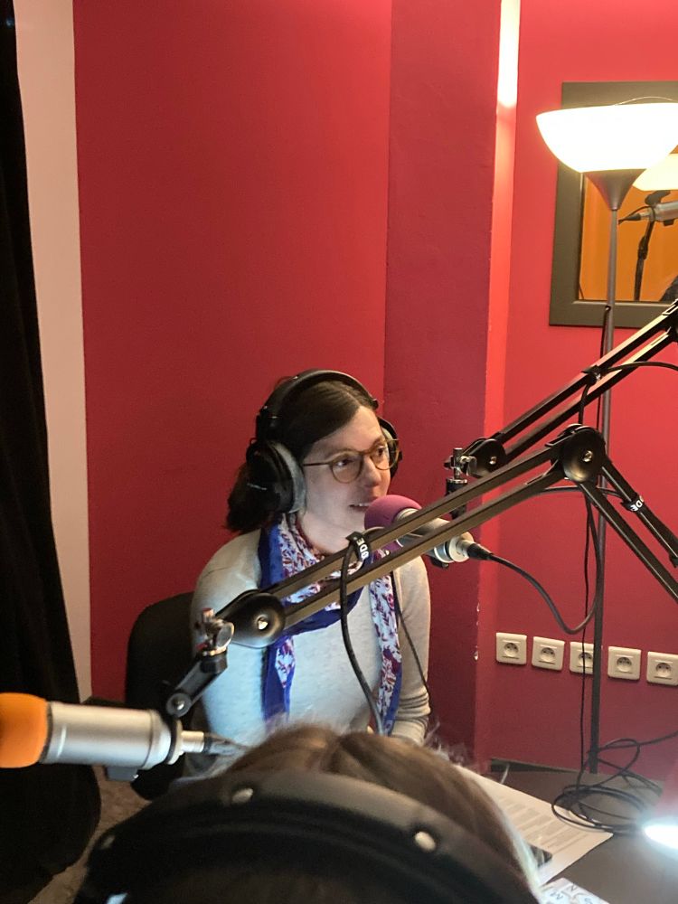 Photo du studio à campus fm 