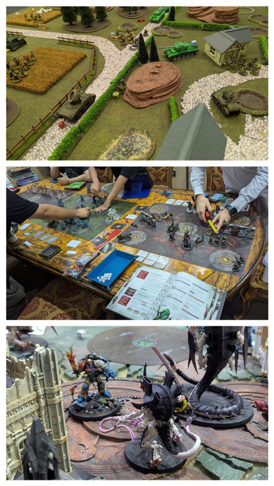 Bolt Action, AoS Spearhead, and Warhammer 40K