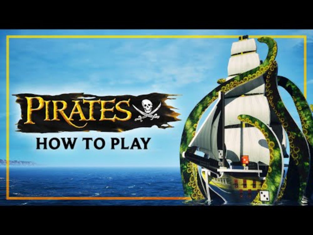 Pirates Constructible Strategy Game - How to Play