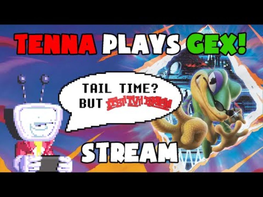 TENNA PLAYS GEX! (HYPE STREAM 4 TENNA STATIC!) (RecD Stream)