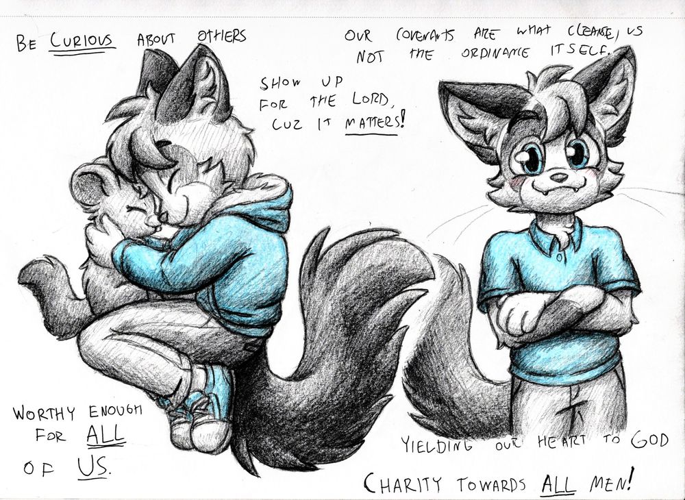 A sketch page featuring Toasty looking happy