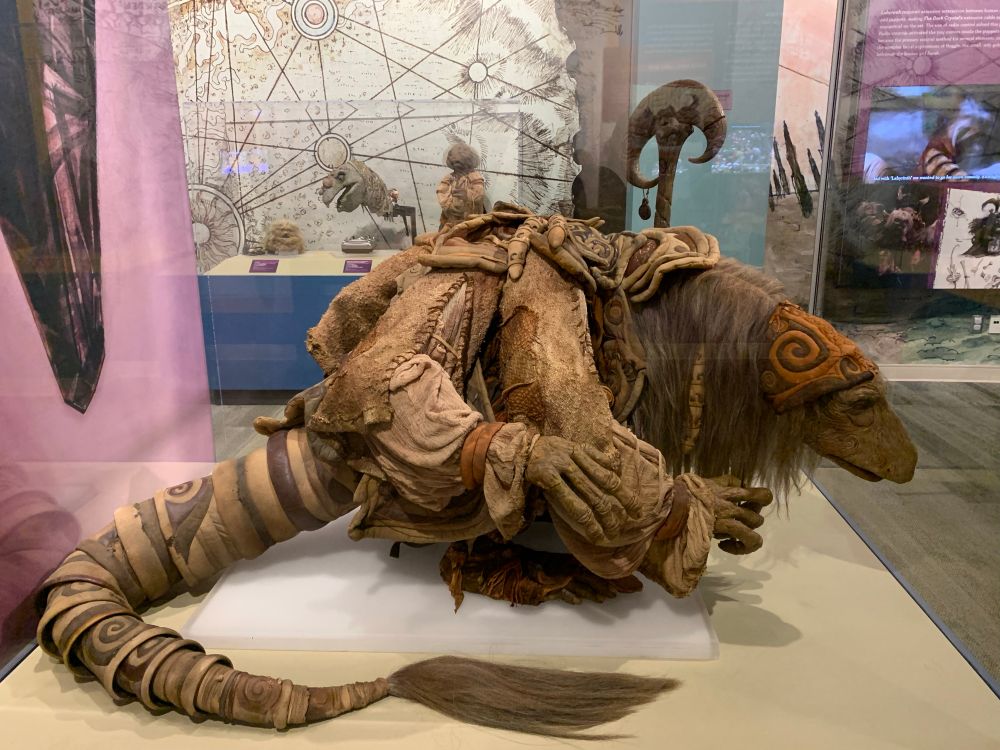 Skeksis from the dark crystal