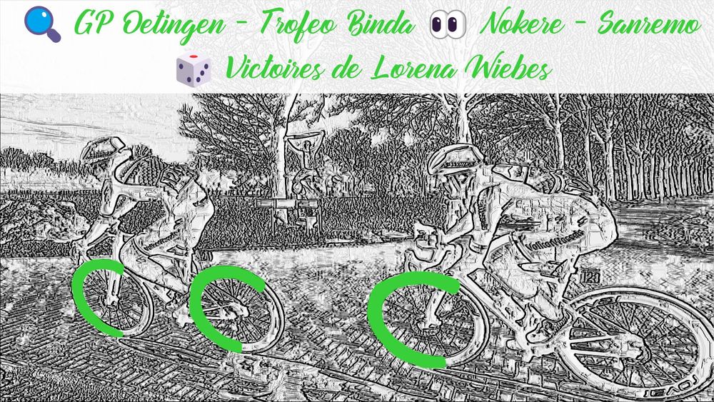 Programme de l'épisode 48: 
Reviews: GP Oetingen - Trofeo Binda
Previews: Nokere - Sanremo
Quiz: Victoires de Lorena Wiebes par macfly