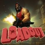 Cover of the hit video game loadout, a cartoony looking guy shooting an even more cartoony looking gun