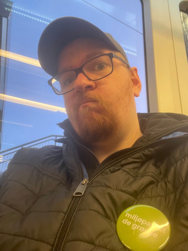 Ein merkelig kar, som skal ut og snakke med folk om miljø