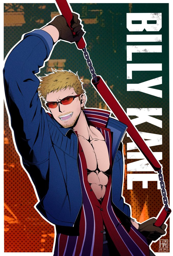 Billy Kane from Fatal Fury City of the Wolves