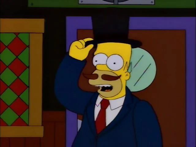 Guy Incognito with a mustache and top hat 