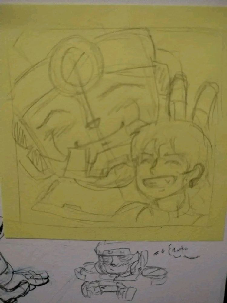 Selfship draw from (2023). Gz taking a picture of ryuuken and my s/i. 