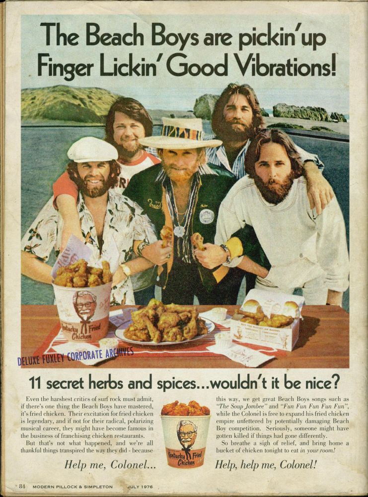 Beach Boys KFC advert