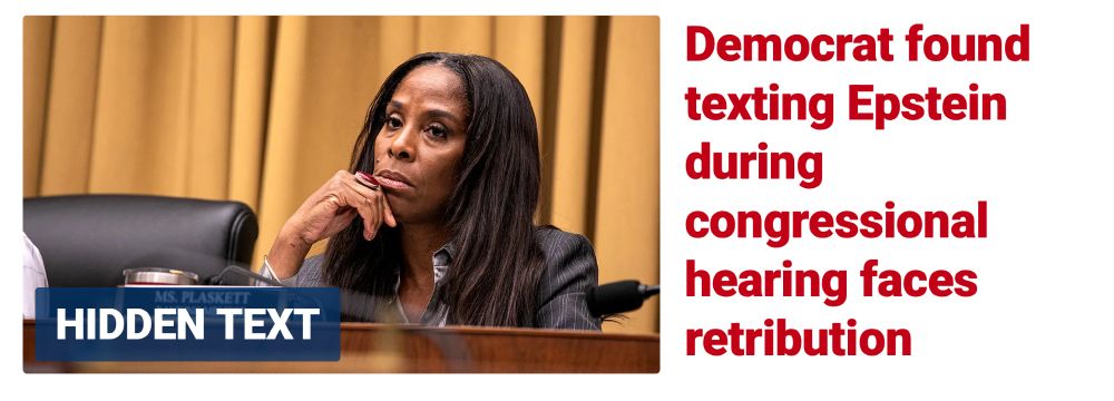 And the most important story today for Fox "News".

A Democratic lawmaker was texting.
