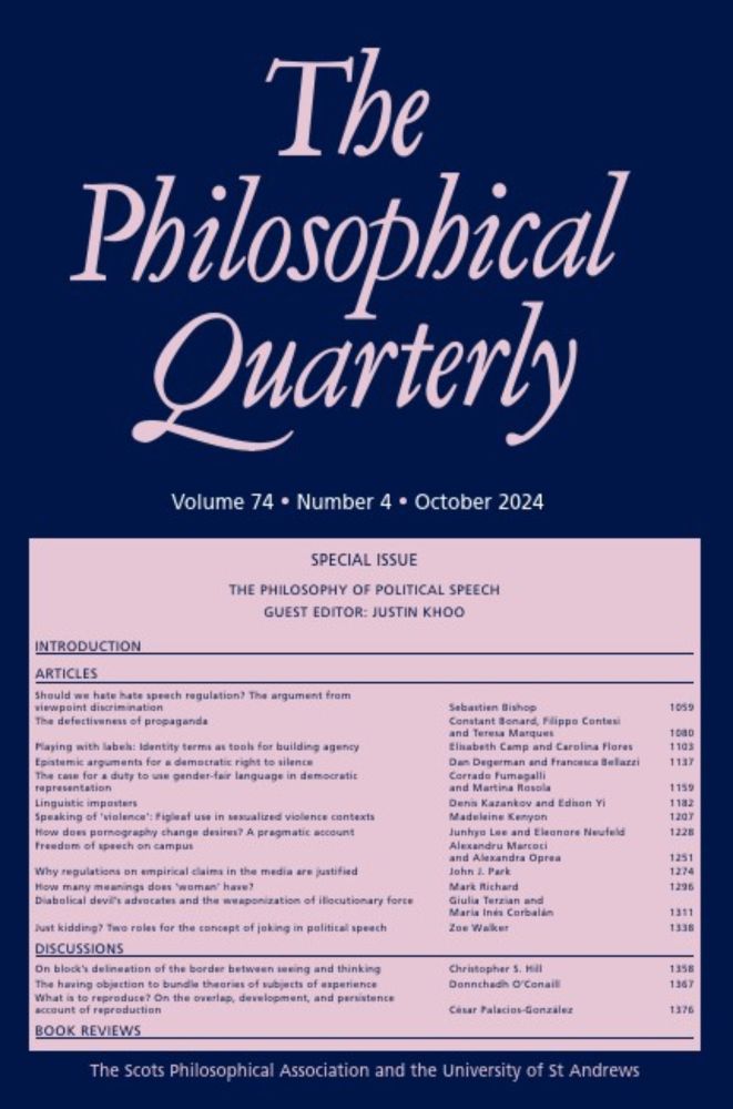 Volume 74 Issue 4 | The Philosophical Quarterly | Oxford Academic