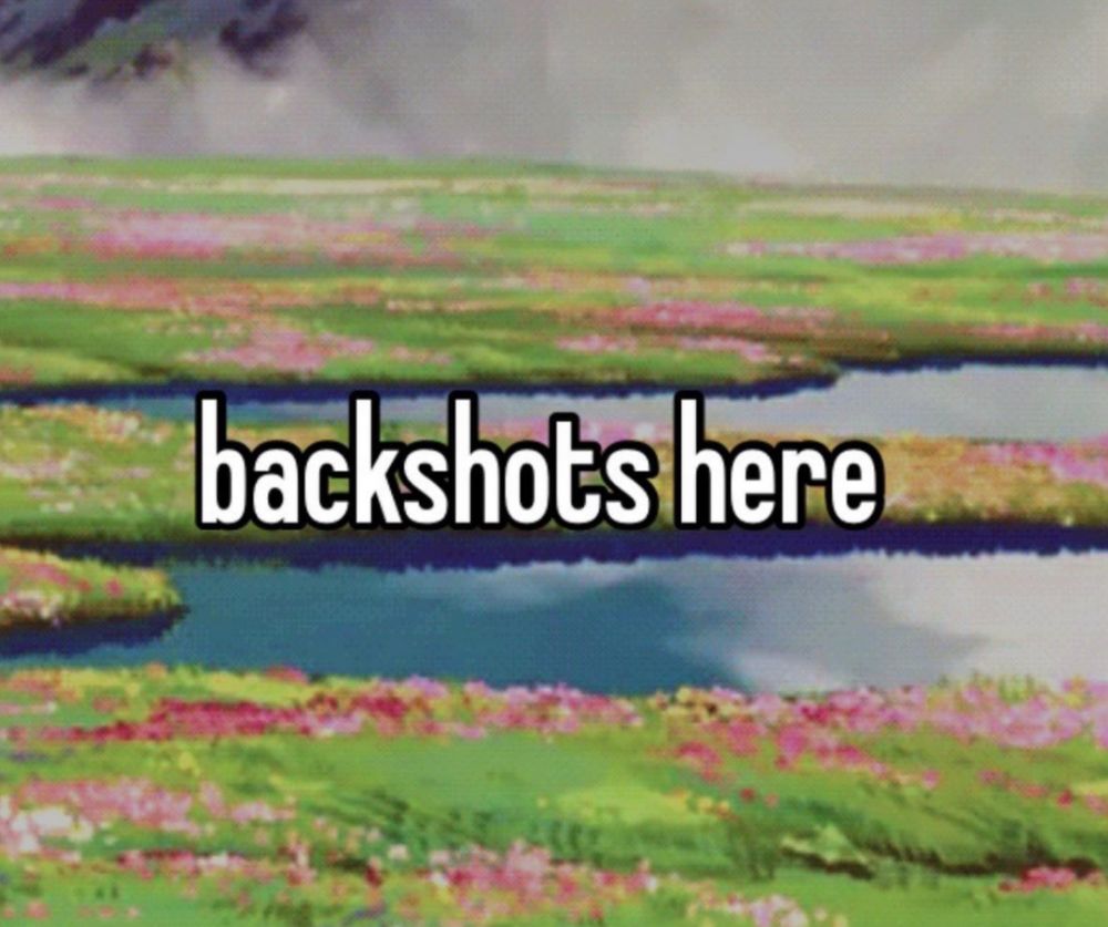 Howls movie castle secret garden ss with the text “backshots here”