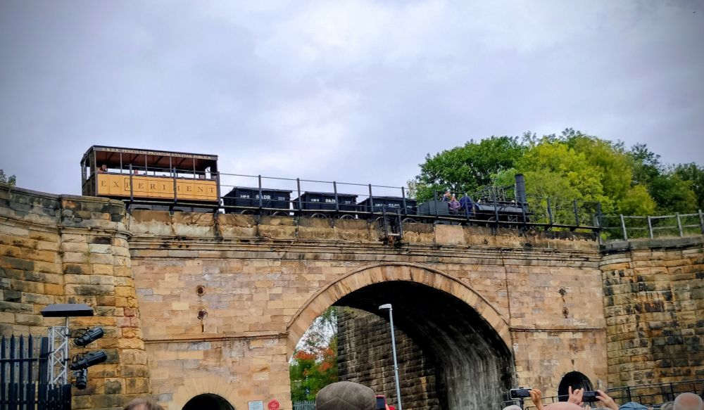 Locomotion No 1 skerne bridge