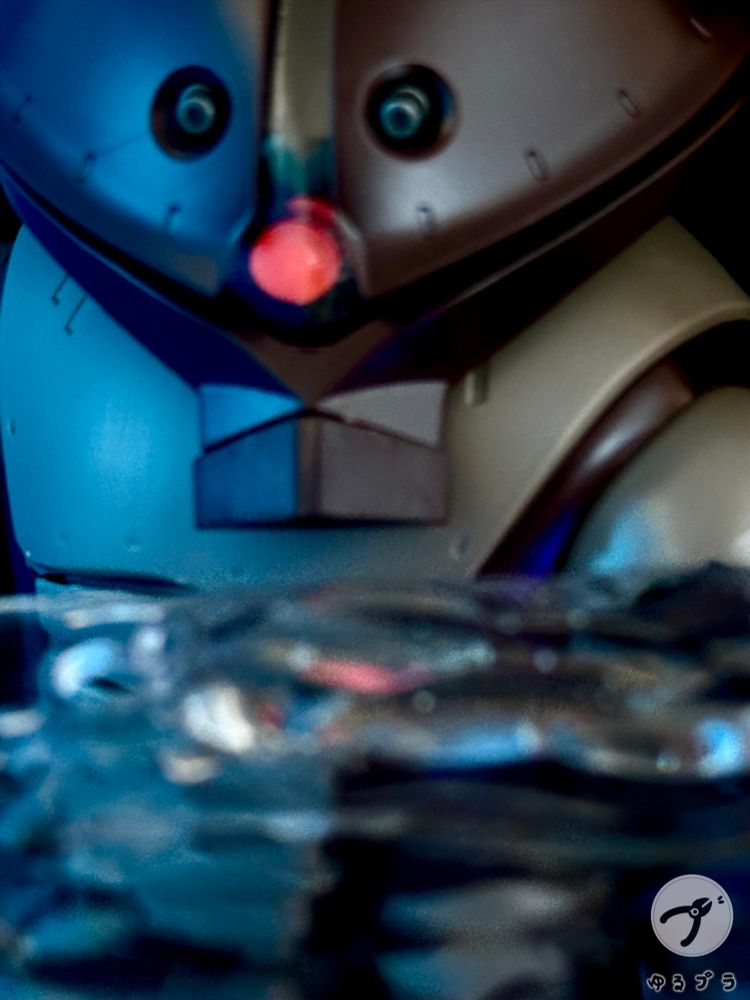 作ったプラモ　アッガイ
ざぱんと登場