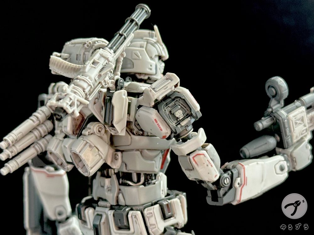 作ったプラモ　ガンダムEX
情報量いっぱい