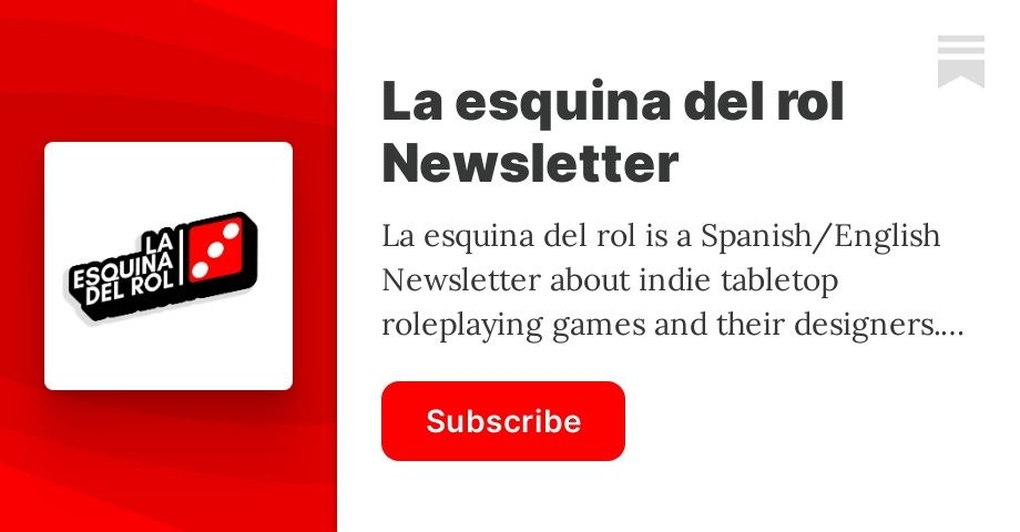 La esquina del rol Newsletter | Mario | La esquina del rol | Substack