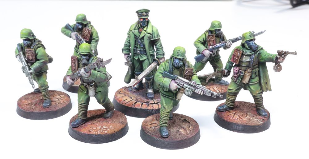 Heretic Legion troopers from Trench Crusade