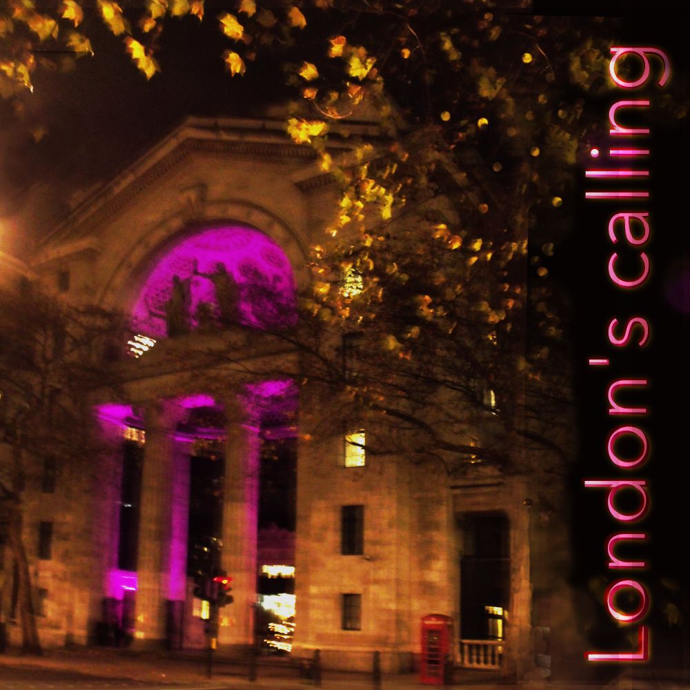 Original picture by Elliott Brown (https://www.flickr.com/photos/ell-r-brown/6447506387/) - Remix by Juri Leino - The original picture shows the Bush House - Aldwych, London where Markup UK takes place. Juri added the phrase: "London Calling"