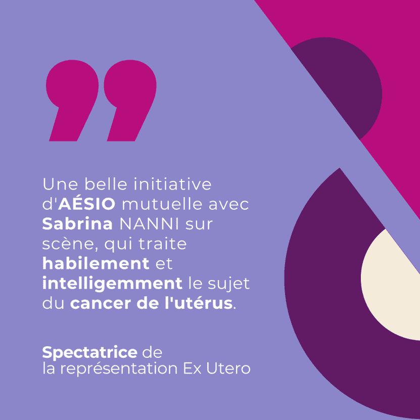 Tournée Ex Utero par AÉSIO mutuelle