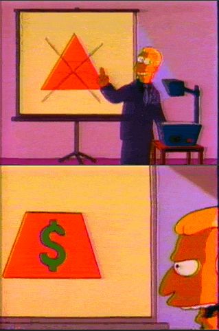 Not a pyramid, but the noble trapezoid 