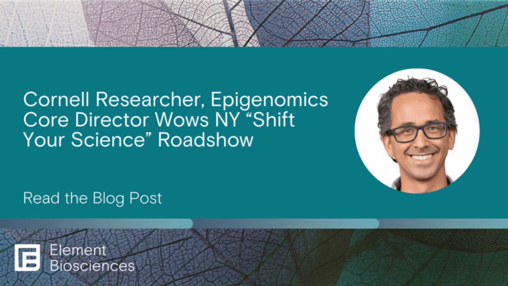 Cornell Researcher, Epigenomics Core Director Wows NY “Shift Your Science” Roadshow