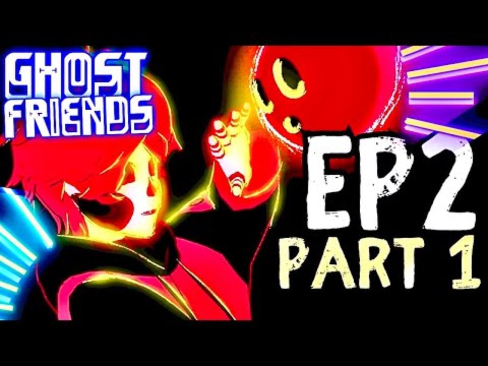 Ghost Friends Episode 2: Imaginary mind? lines? Doors! (indie Animation) (PT 1)