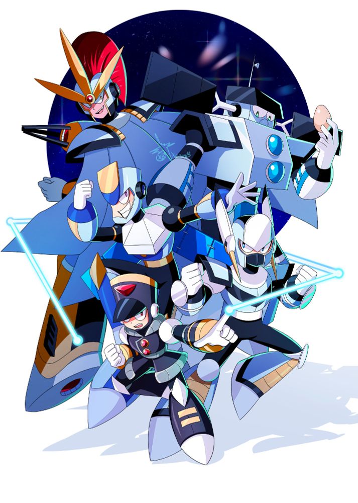 Art of my ocs: Spitzer, Hubble, Chandra, Compton and James Webb