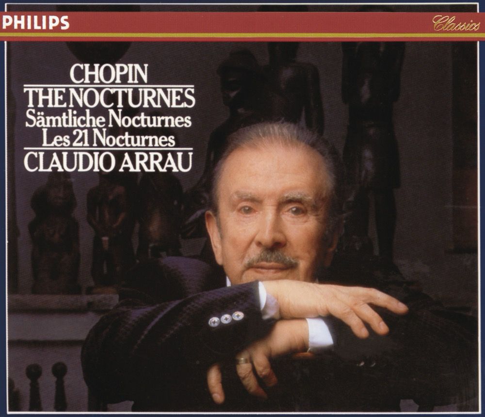 Cover of Chopin: Complete Nocturnes, played by Claudio Arrau. 