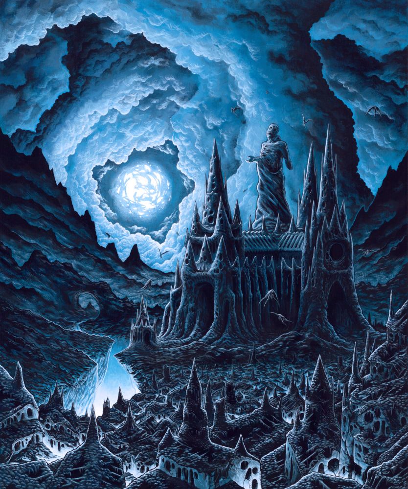 Cover art for Witch Vomit “Funeral Sanctum”