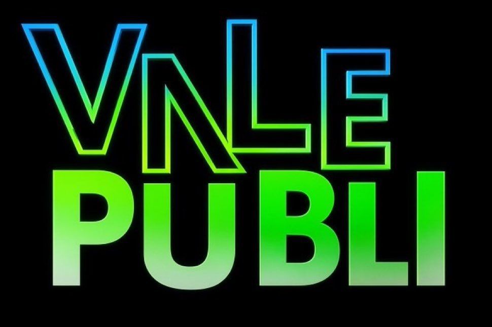 escrito "vale publi" na identidade visual da novela Vale Tudo
