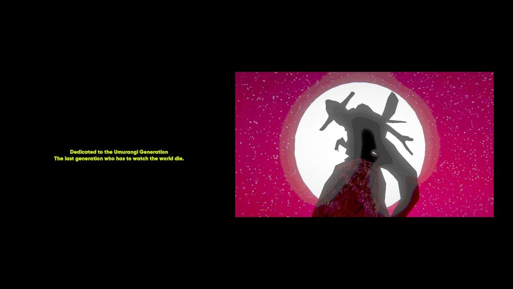 A screenshot from the game Umurangi Generation