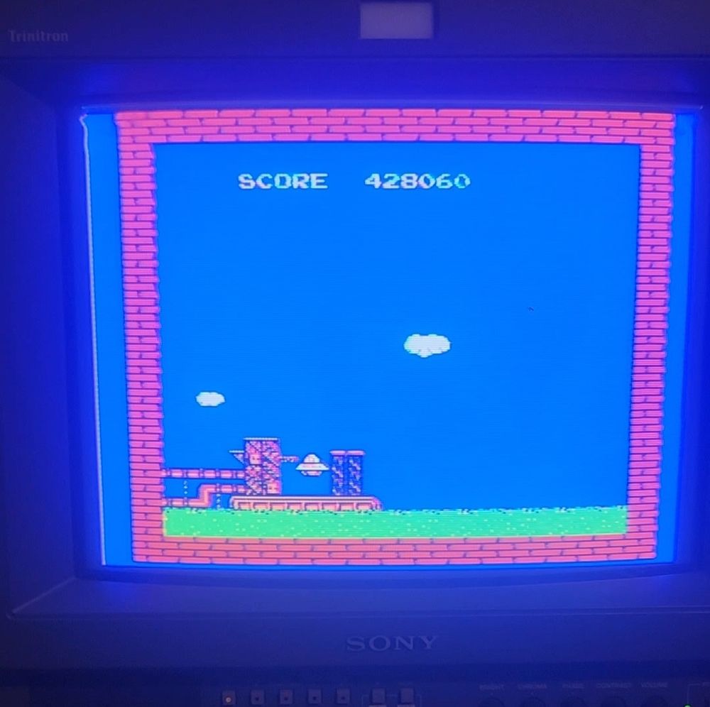 NES Tetris high score PB of 428060